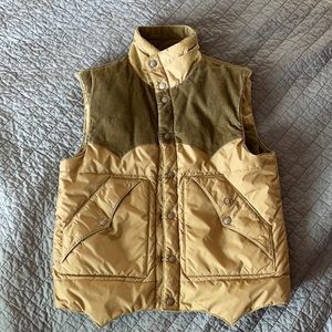 Vintage Ocean Pacific reversible puffer vest